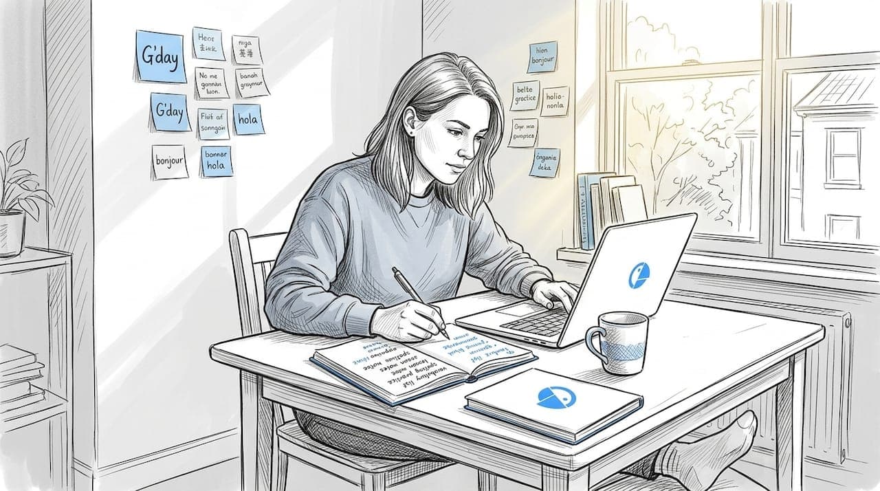 International platforms: 3x faster language learning results