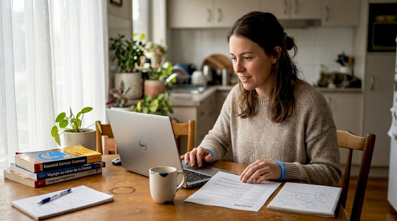 How tutor registration shapes quality online language learning
