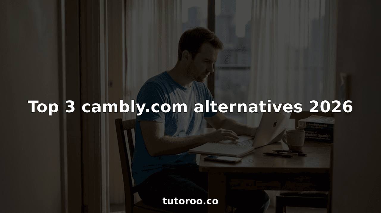 Top 3 cambly.com alternatives 2026