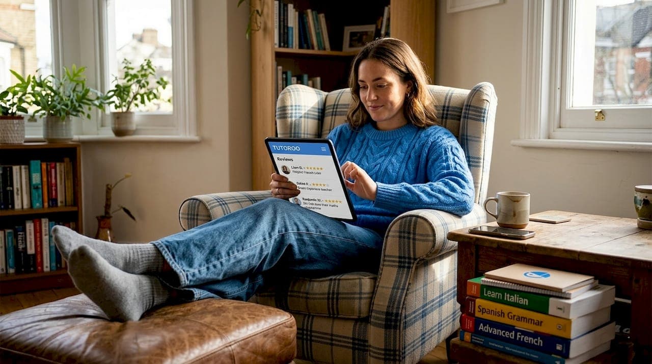 How reviews help you choose the right language tutor