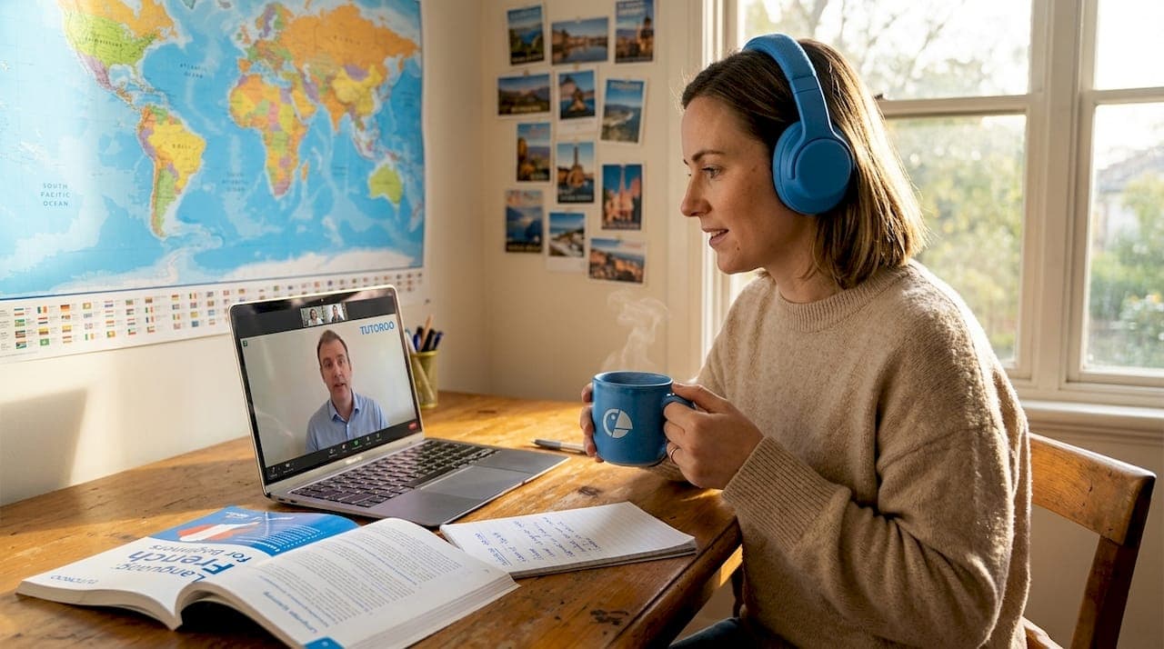 Better results with global tutor networks for language learning
